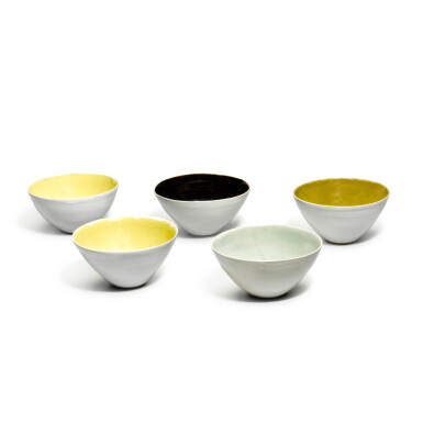 View full screen - View 1 of Lot 82. DAME LUCIE RIE | FIVE BOWLS.