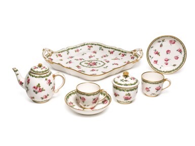 View full screen - View 1 of Lot 148. A Sèvres porcelain déjeuner, 1773.