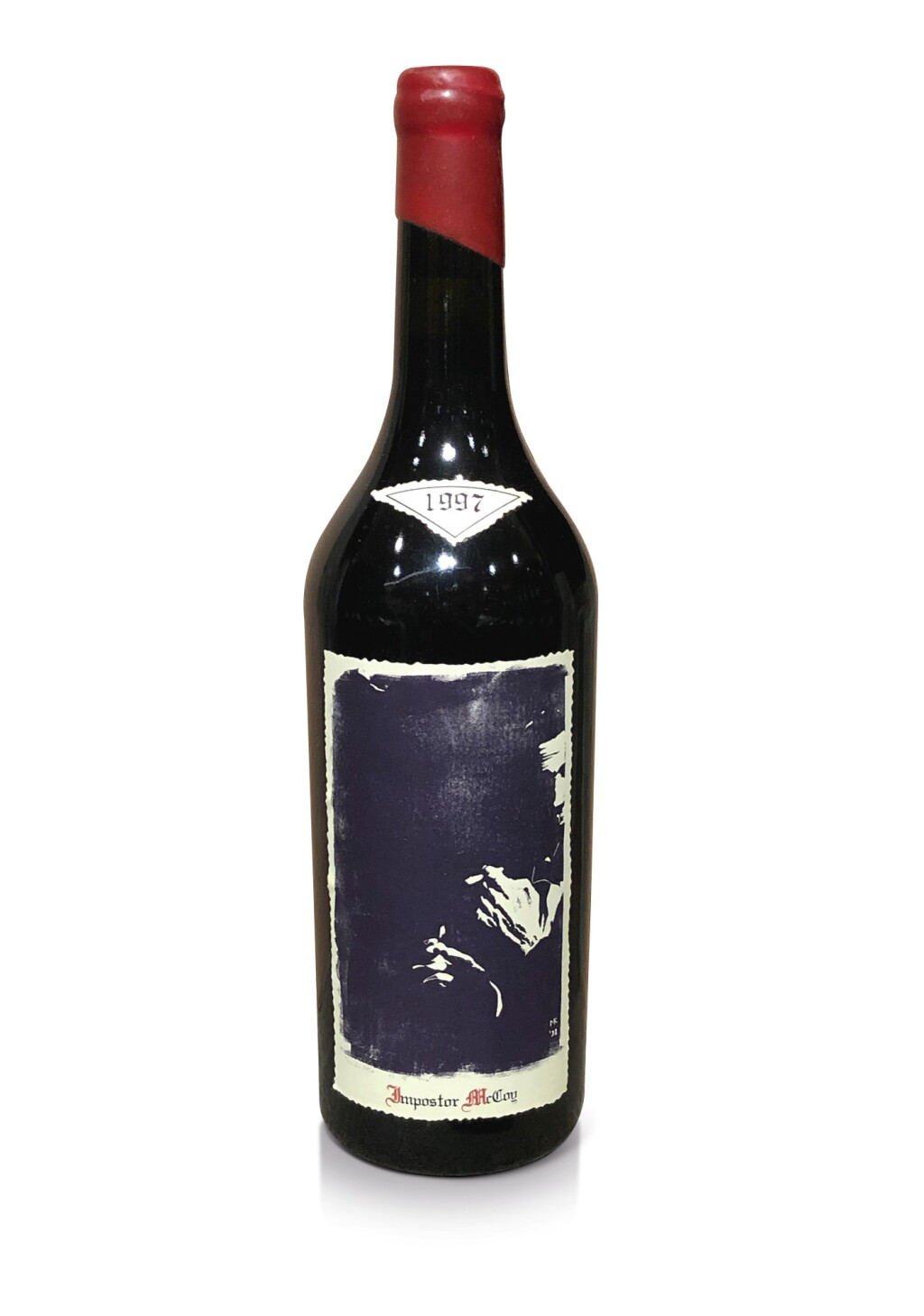 View full screen - View 1 of Lot 13. Sine Qua Non, Imposter McCoy, Syrah 1997 (3 BT).