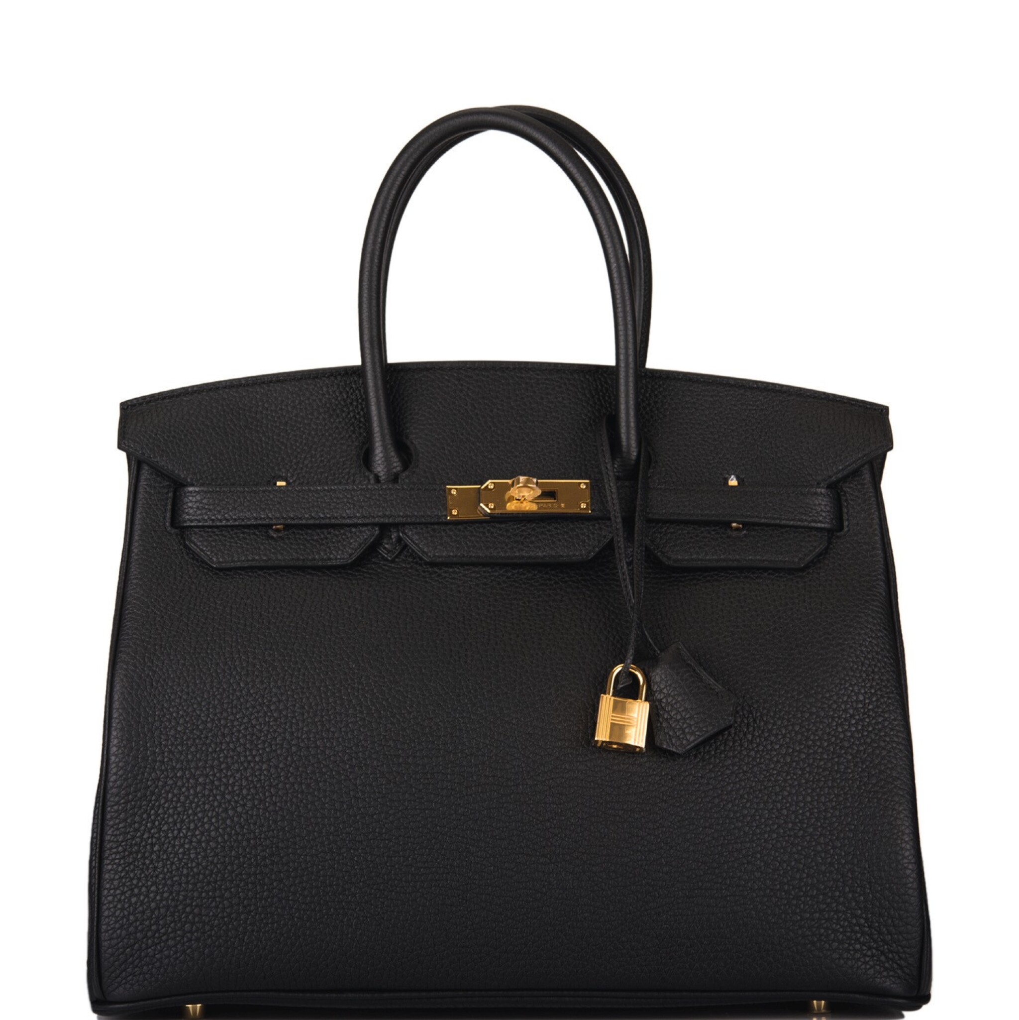 Hermès Black Birkin 35cm of Togo Leather with Gold Hardware