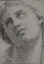 Head of a Woman Looking Up