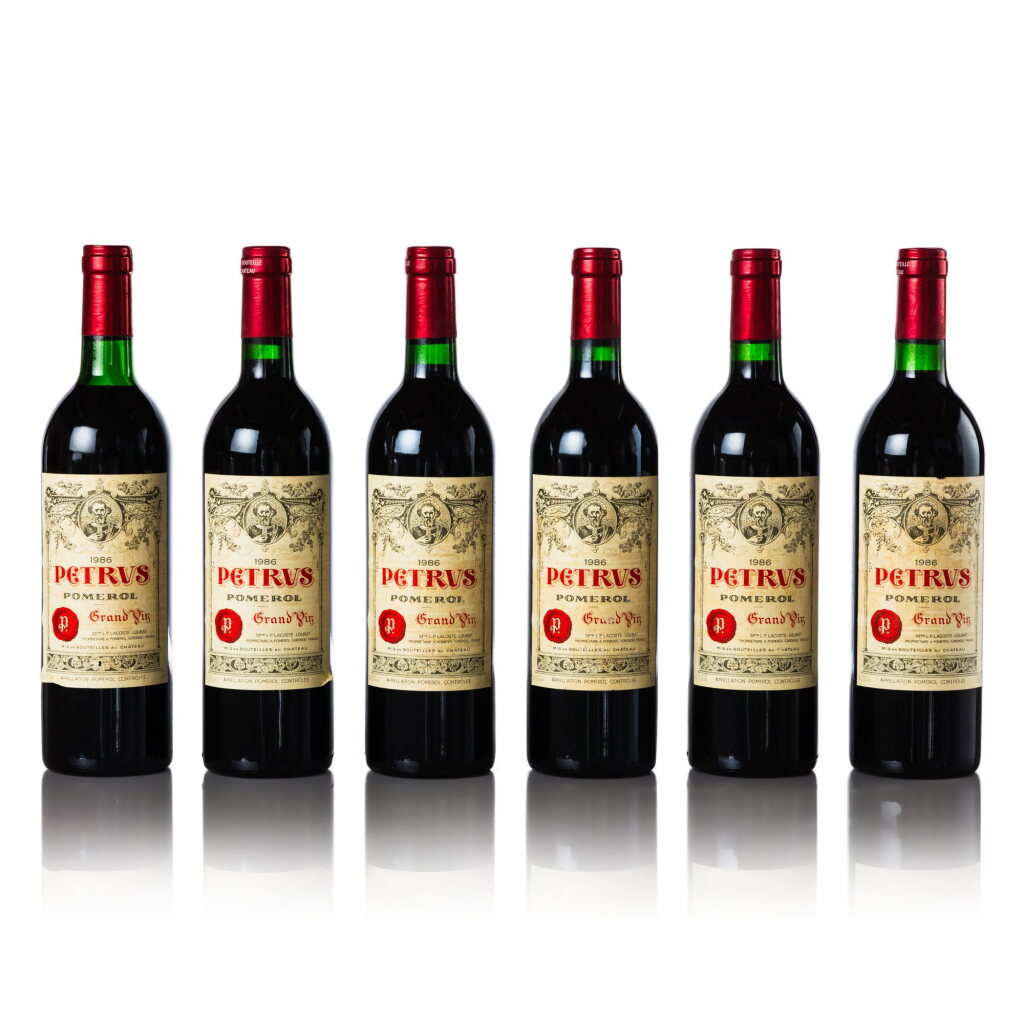 View full screen - View 1 of Lot 3591. Petrus 1986 (11 BT).