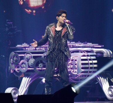 View full screen - View 1 of Lot 34. Tomas Chan | Jay Chou The Invincible 1 World Tour Costume(2016-2017) 周杰倫「地表最強1」世界巡迴演唱會舞台服裝 (2016-2017).