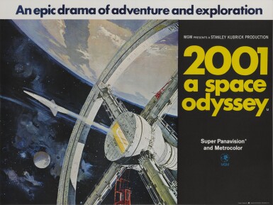View full screen - View 1 of Lot 19. 2001: A Space Odyssey (1968).