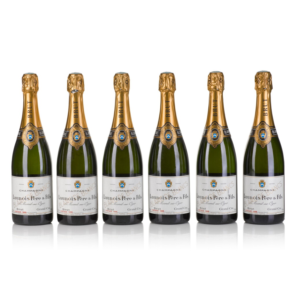 View full screen - View 1 of Lot 629. Launois Père et Fils Blanc de Blancs Grand Cru 1996 (12 BT).