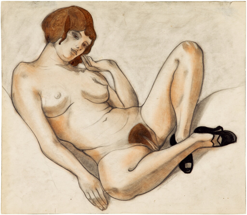 View full screen - View 1 of Lot 105. Nude.