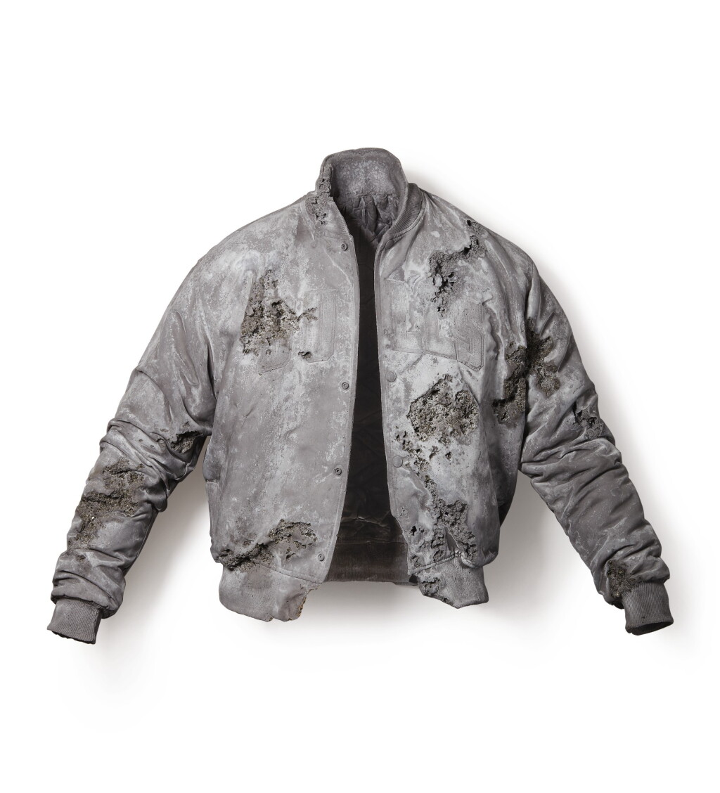 View full screen - View 1 of Lot 8. DANIEL ARSHAM | PYRITE ERODED CHICAGO BULLS JACKET.