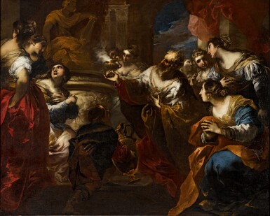 View full screen - View 1 of Lot 57. The Idolatry of Solomon.