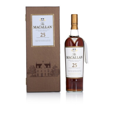 View full screen - View 1 of Lot 1033. The Macallan 25 Year Old Sherry Oak 43.0 abv NV (1 bt 75cl).