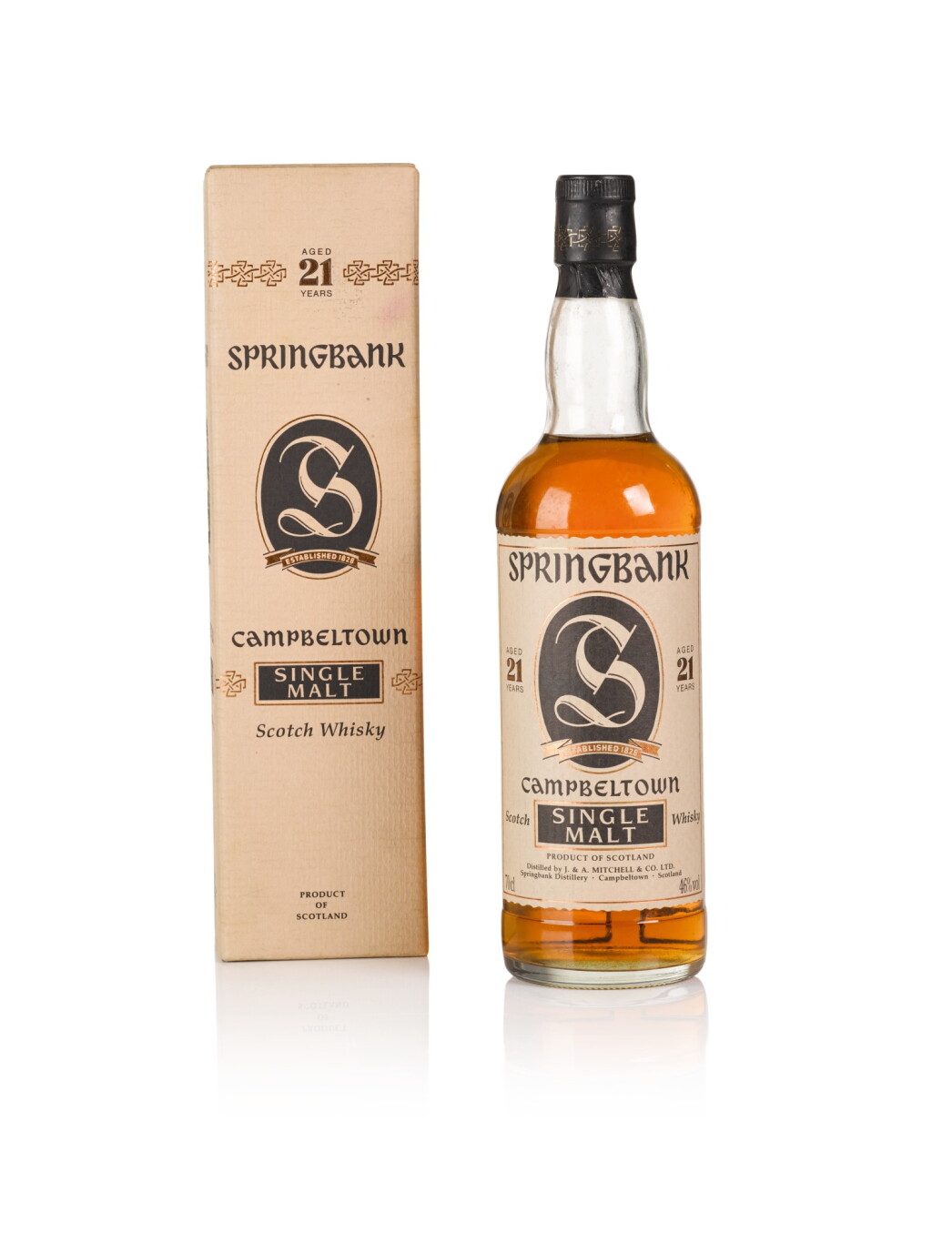 View full screen - View 1 of Lot 132. Springbank 21 Year Old 46.0 abv NV .