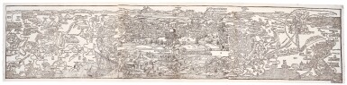 View full screen - View 1 of Lot 234. Jerusalem and Palestine, Panorama, 1502.