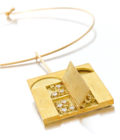 View full screen - View 1 of Lot 124. Diamond necklace, Dimora (Collana con diamanti, Dimora).