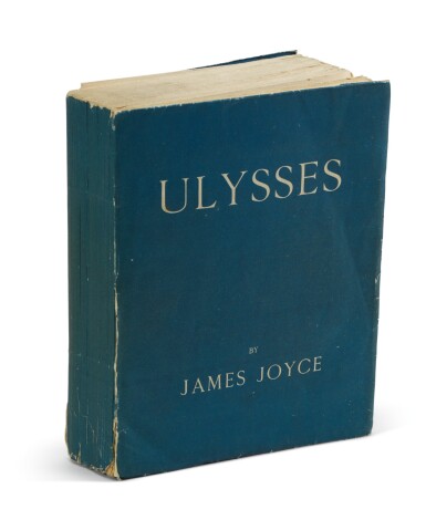 View full screen - View 1 of Lot 102. Joyce, Ulysses, 1922, Egoist edition, with errata list.