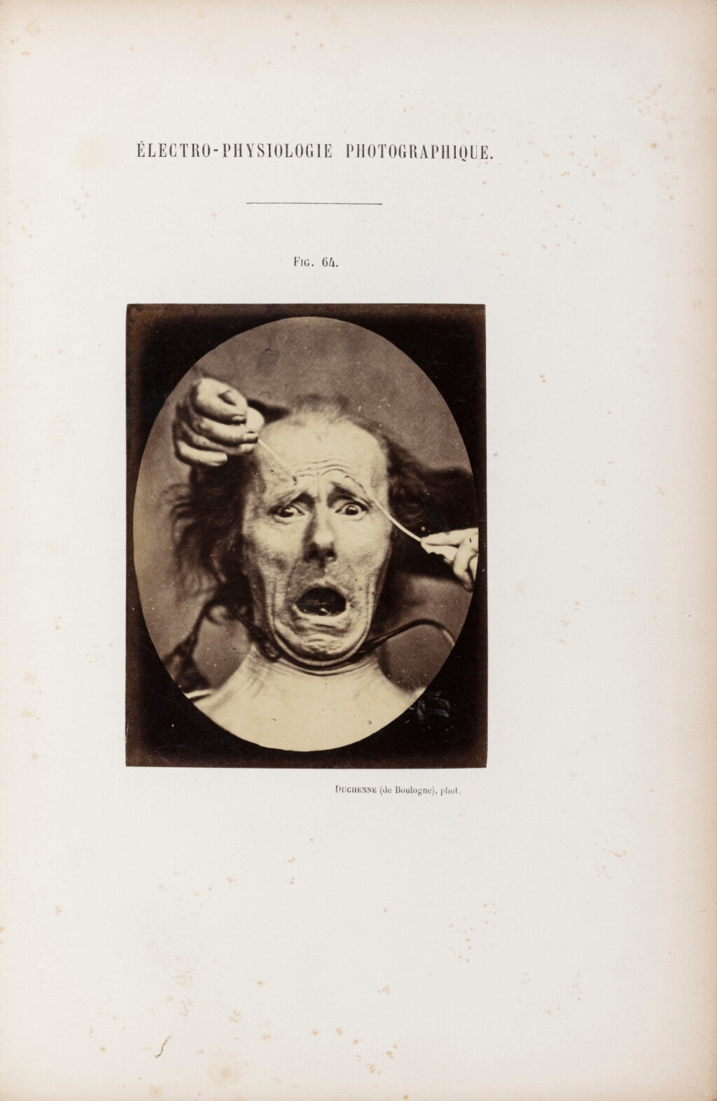 View full screen - View 1 of Lot 100. Mécanisme de la physionomie humaine. 1862. Album de 72 photographies.