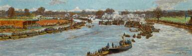 View full screen - View 1 of Lot 117. The Oxford and Cambridge Boat Race.