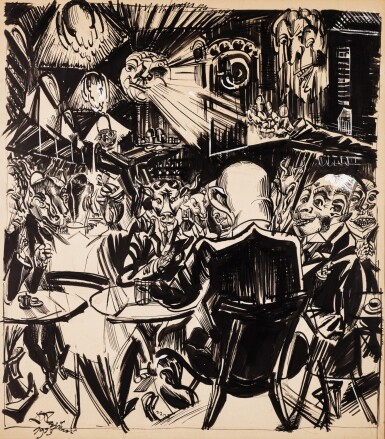 View full screen - View 1 of Lot 6. LUDWIG MEIDNER | CAFÉHAUS.