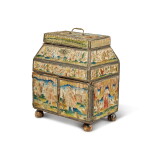 Charles II Needlework Casket, Second Half 17th Century