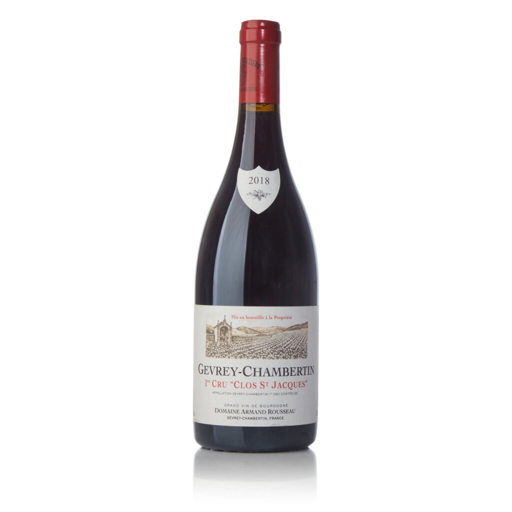 View full screen - View 1 of Lot 370. Gevrey Chambertin, Clos St. Jacques 2018 Domaine Armand Rousseau (1 BT).