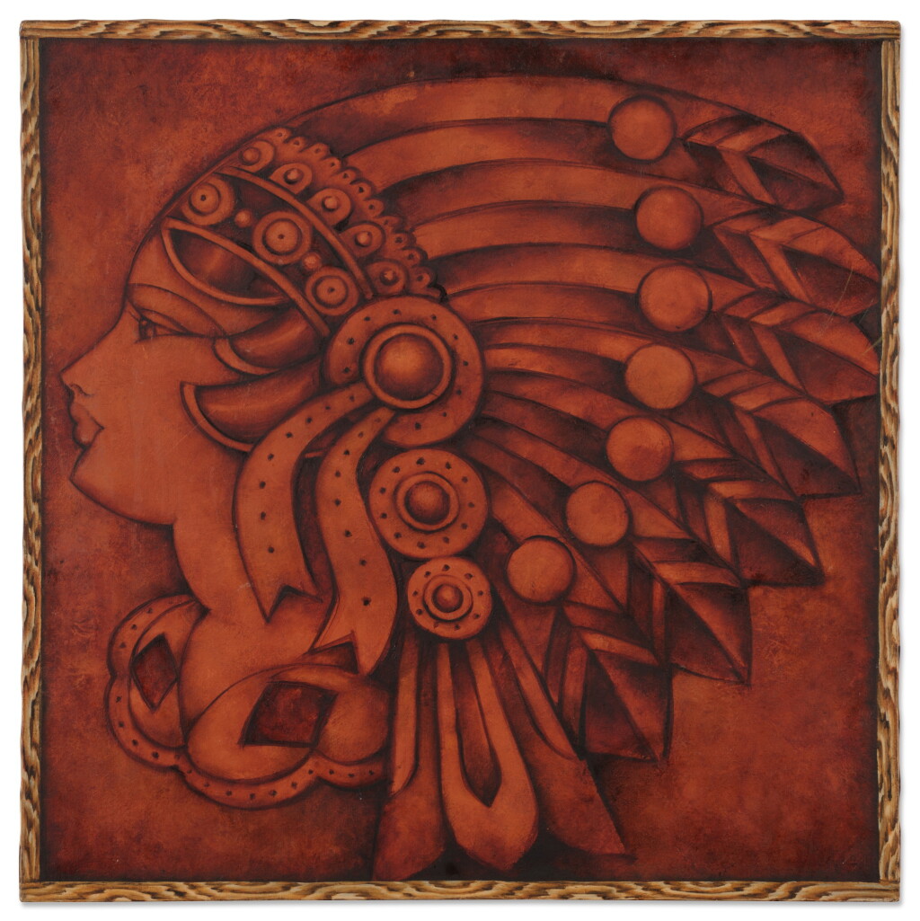 View full screen - View 1 of Lot 202. Untitled (Flash Art Headdress).