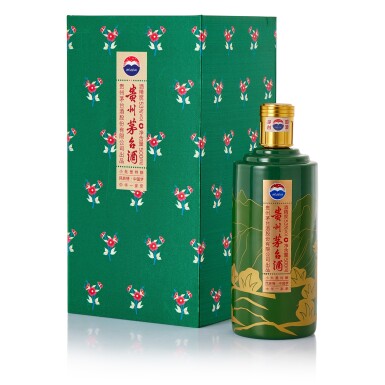 View full screen - View 1 of Lot 5771. 2017年產 貴州茅台酒 五十六個民族紀念酒 - 中華一家親 Kweichow Moutai 56 Tribes Series 2017 (1 BT50).