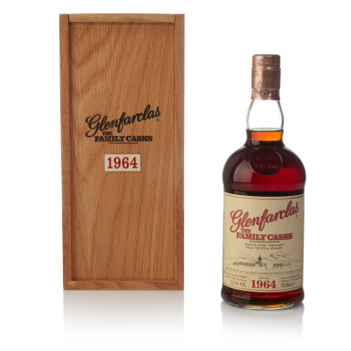 View full screen - View 1 of Lot 154. Glenfarclas The Family Casks #4717 53.1 abv 1964 (1 BT 70cl).