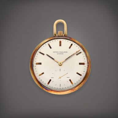 View full screen - View 1 of Lot 52. A yellow gold open faced watch, Circa 1940.