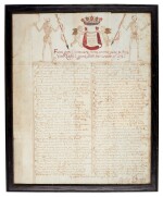 BOWES | Three calligraphic manuscripts, 17th century