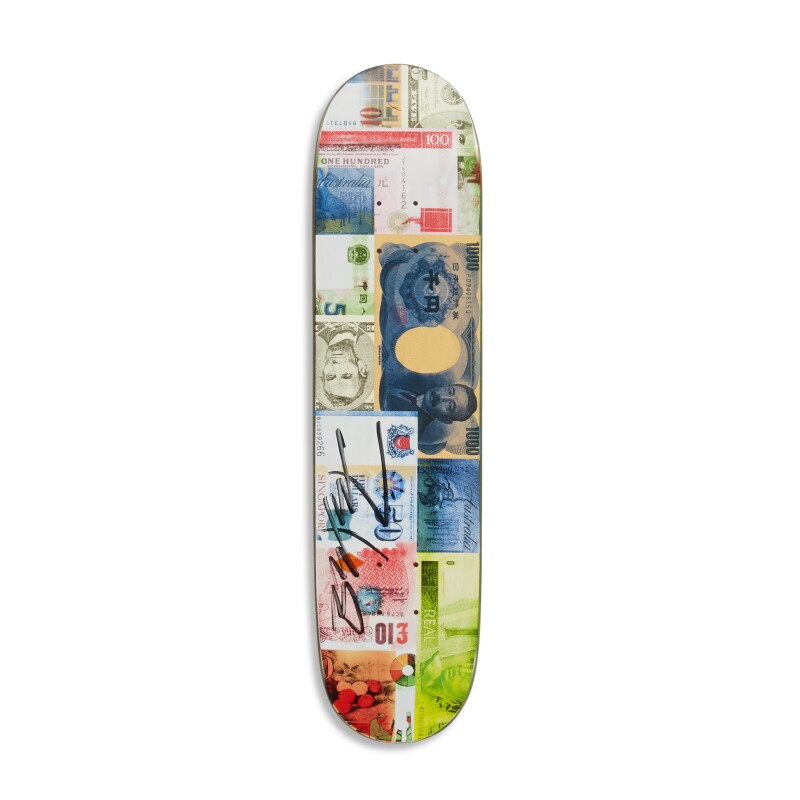 Futura Futura FLOM Skatedeck Signed By Futura Available For Immediate Sale At Sothebyâs