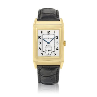 View full screen - View 1 of Lot 8780. Reverso, Reference 270.1.62 | A yellow gold reversible wristwatch, Circa 2000 | 積家 | Reverso 型號270.1.62 | 黃金可翻轉腕錶,約2000年製.