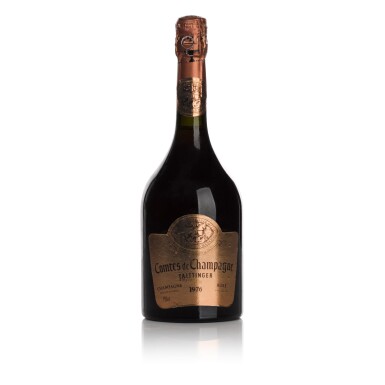 View full screen - View 1 of Lot 326. Taittinger, Comtes de Champagne Rosé 1976 (1 BT).