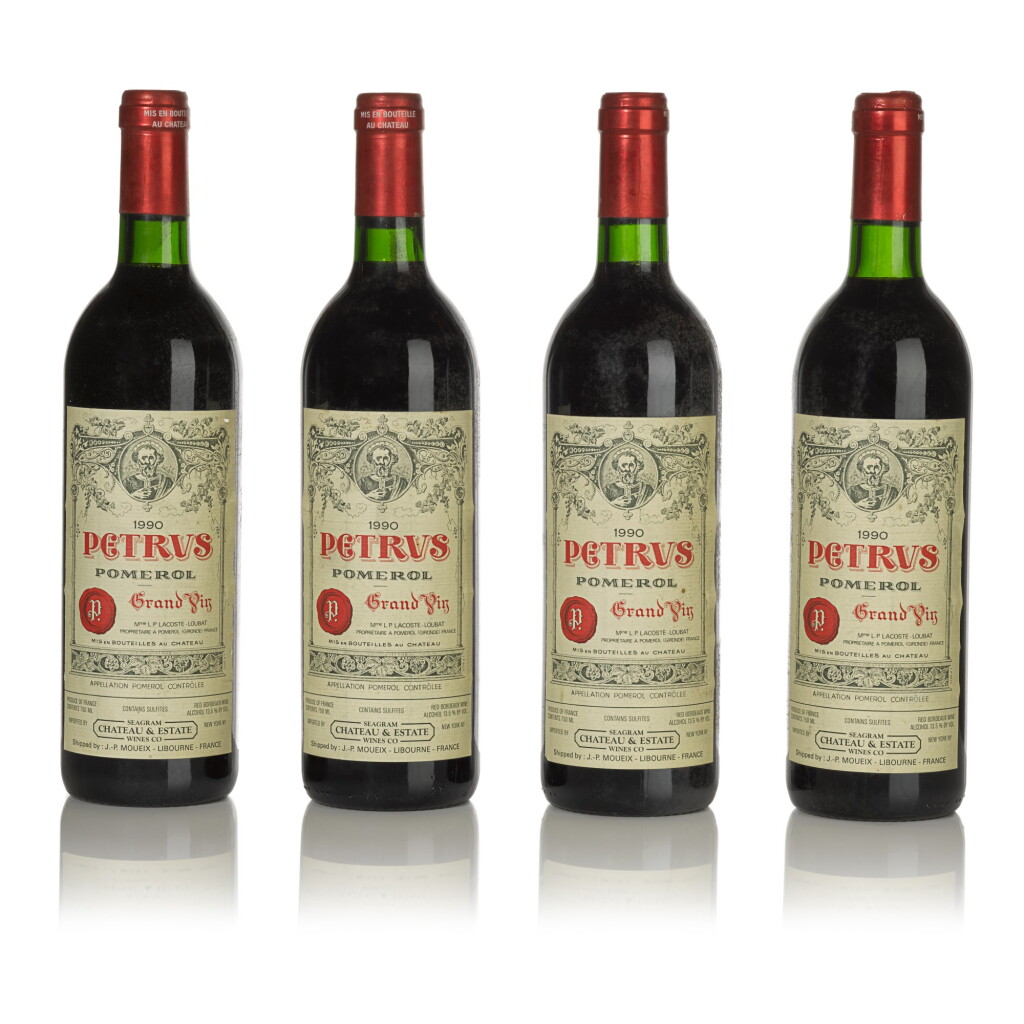 View full screen - View 1 of Lot 380. Petrus 1990 (4 BT).