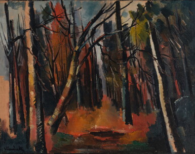 View full screen - View 1 of Lot 198. Les Arbres.