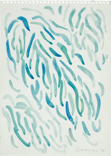 View full screen - View 1 of Lot 20. WILLIAM TURNBULL | BOTANICAL SERIES 6, SINGAPORE.