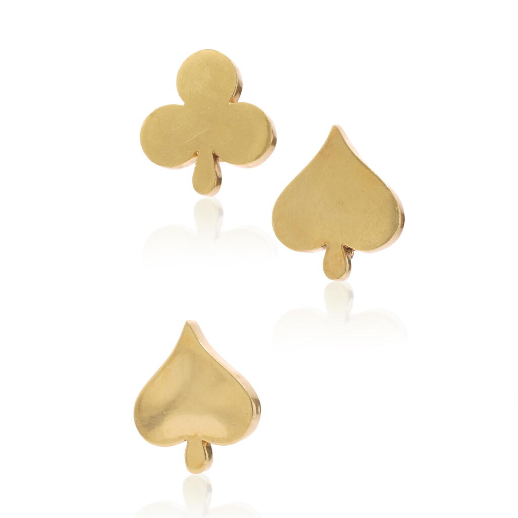 View full screen - View 1 of Lot 1153. Gold demi-parure, circa 1971.