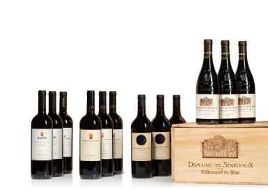 View full screen - View 1 of Lot 341. Xisto, Roquette & Cazes Assortment 2011 + 2012 + 2015 (12 BT).