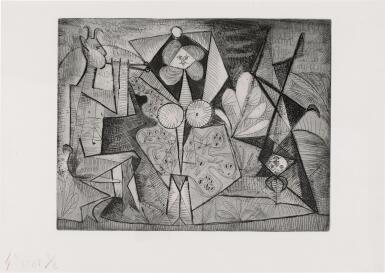 View full screen - View 1 of Lot 49. Les Pipeaux (Bloch 1347; Baer 731).