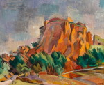 Roussillon, le rocher
