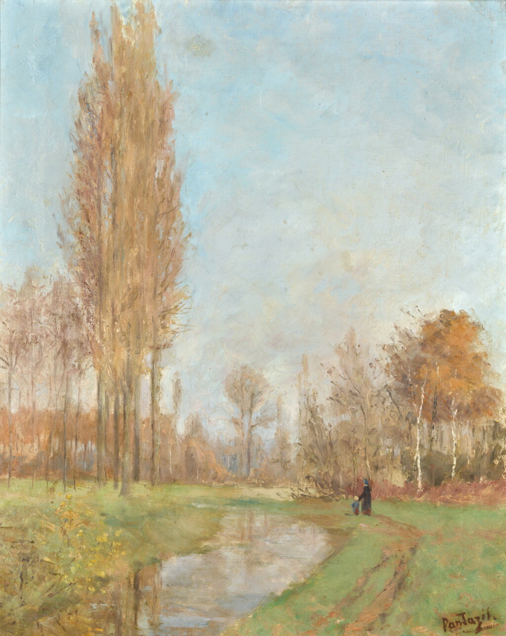 View full screen - View 1 of Lot 47. PÉRICLÈS PANTAZIS | Autumnal Landscape.