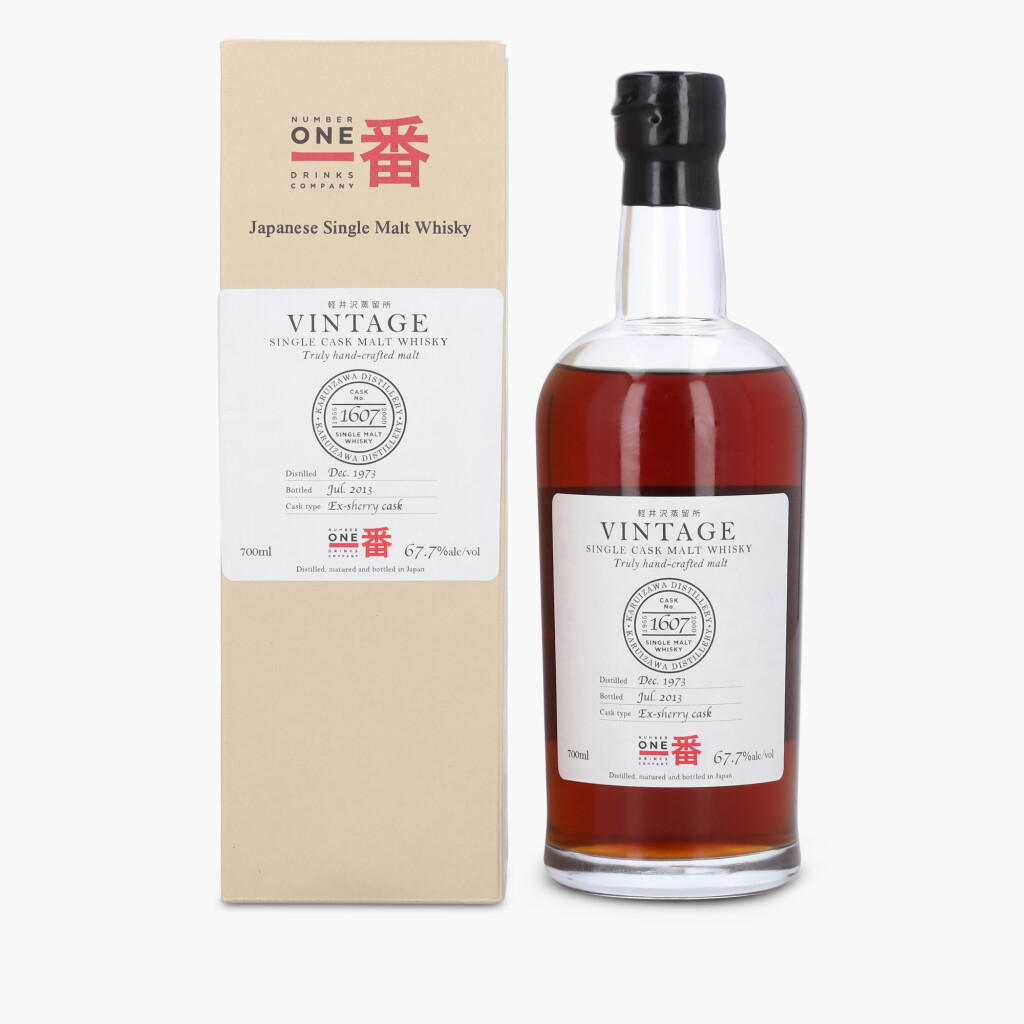 View full screen - View 1 of Lot 2133. Karuizawa Vintage Cask #1607 67.7 abv 1973 (1 Bottle 70cl).