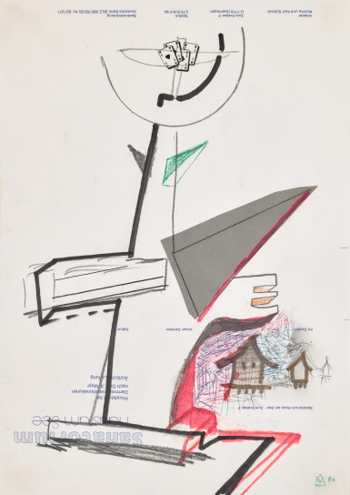 View full screen - View 1 of Lot 89. MARTIN KIPPENBERGER | UNTITLED (SANATORIUM HAUS AM SEE).