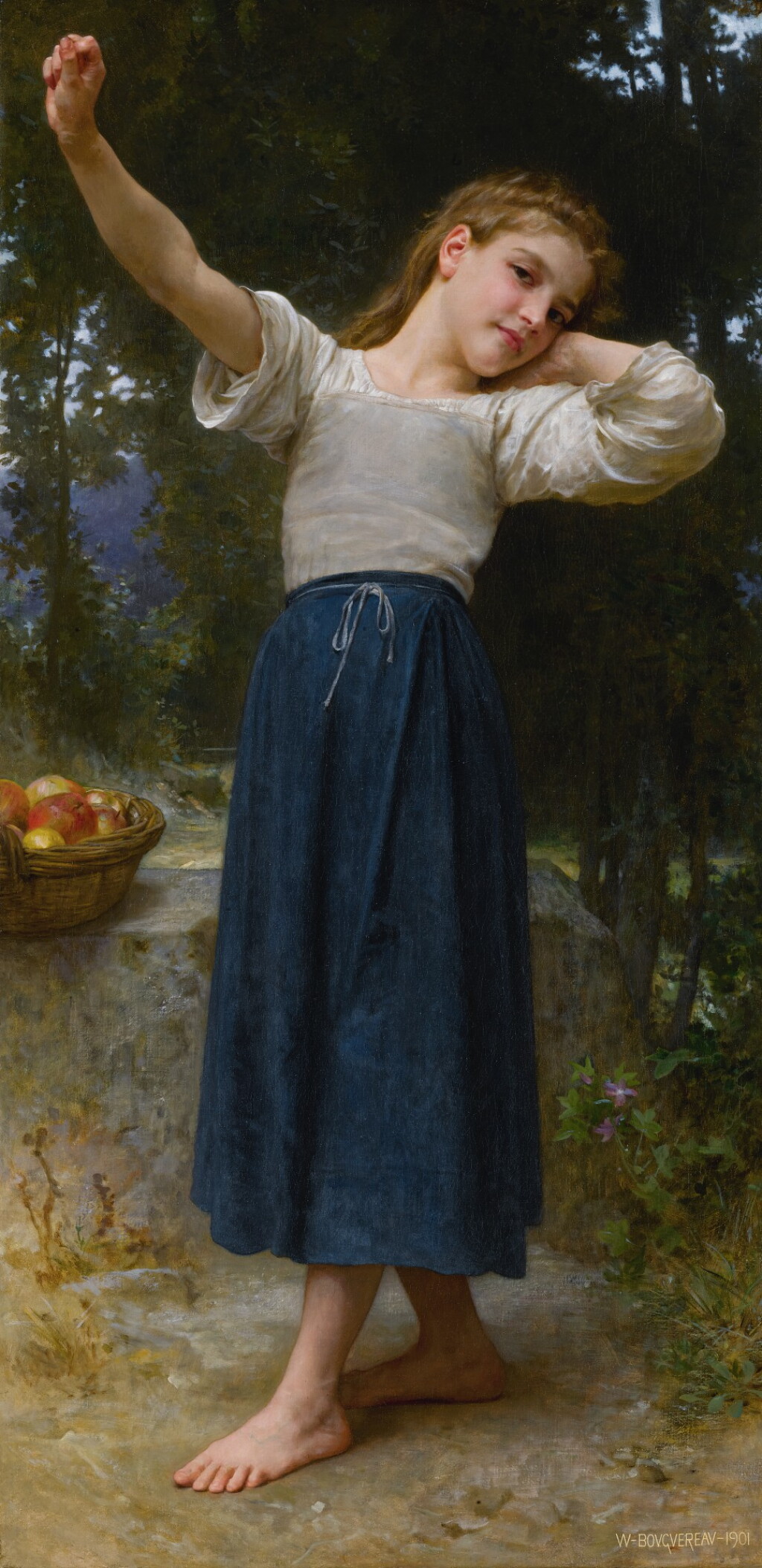 View full screen - View 1 of Lot 30. WILLIAM BOUGUEREAU | LA PARESSEUSE .