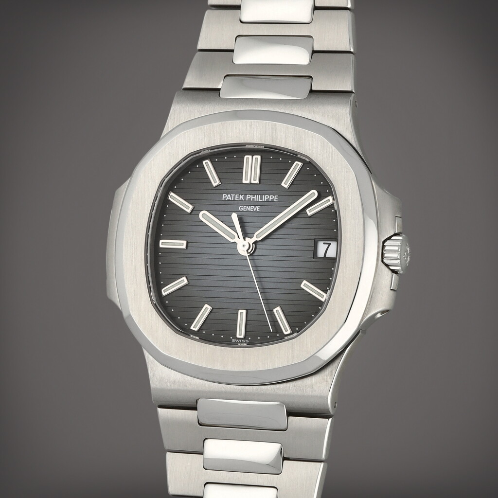 View full screen - View 1 of Lot 20. Nautilus, Reference 5711/1A-010 | A stainless steel wristwatch with date and bracelet | Circa 2016.