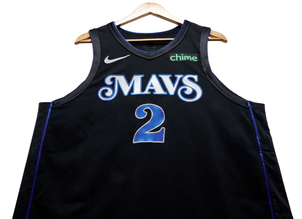 View full screen - View 1 of Lot 27. Dereck Lively II Dallas Mavericks 2023-2024 In-Season Tournament Game Worn City Edition Jersey .