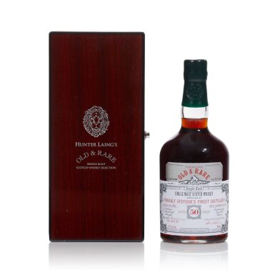 View full screen - View 1 of Lot 72. Probably Speyside's Finest Hunter Laing Old & Rare Platinum 50 Year Old 51.3 abv 1966 (1 BT70).