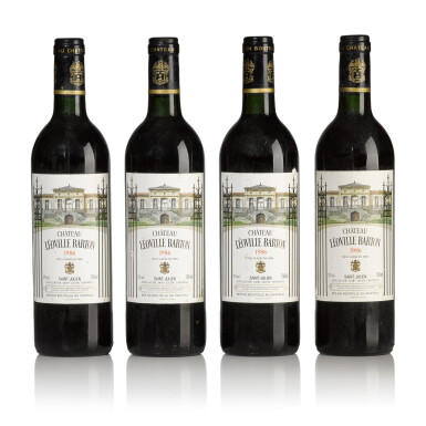 View full screen - View 1 of Lot 425. Château Léoville Barton 1986 (8 BT).