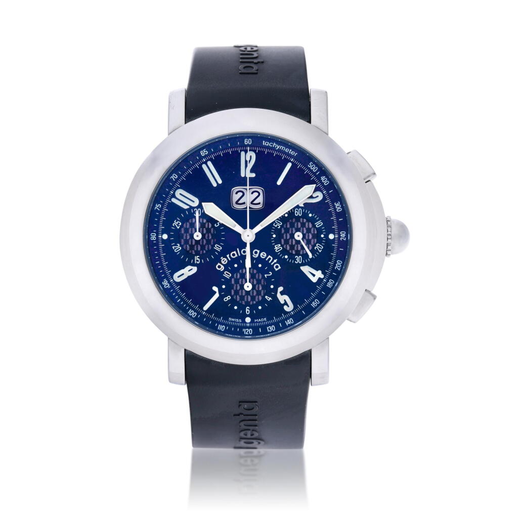 View full screen - View 1 of Lot 198. Reference CHS.X.10 Chrono Sport, A stainless steel automatic chronograph wristwatch with date, Circa 2001.