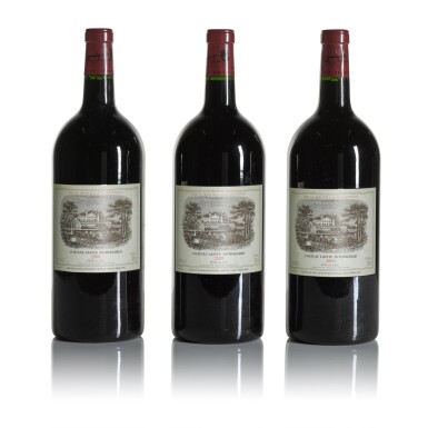View full screen - View 1 of Lot 156. Château Lafite 2000 (3 DM).
