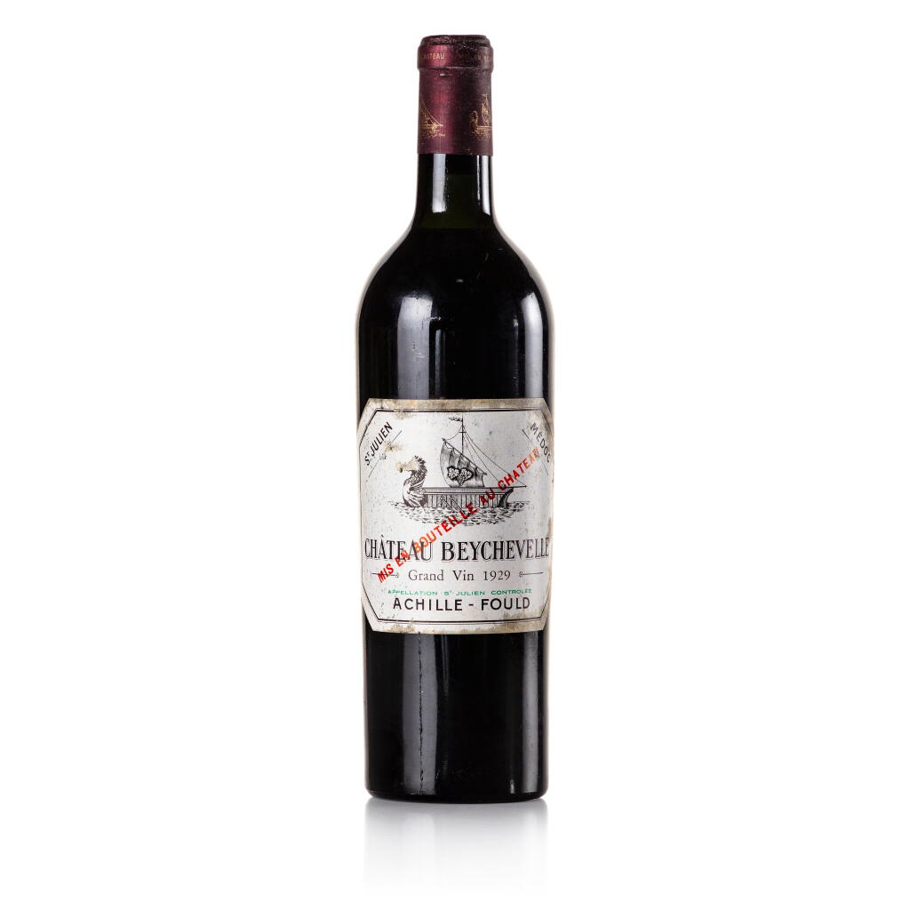 View full screen - View 1 of Lot 407. Château Beychevelle 1929 (1 BT).