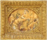 An Italian scagliola panel after Giovanni Battista Cipriani (1727-1785), probably first half 19th century