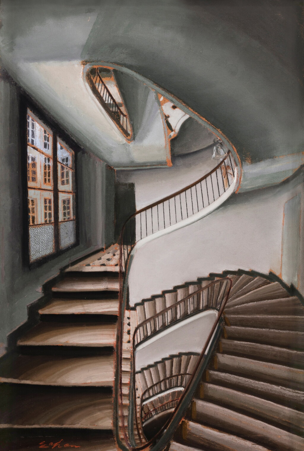 View full screen - View 1 of Lot 133. Escalier.